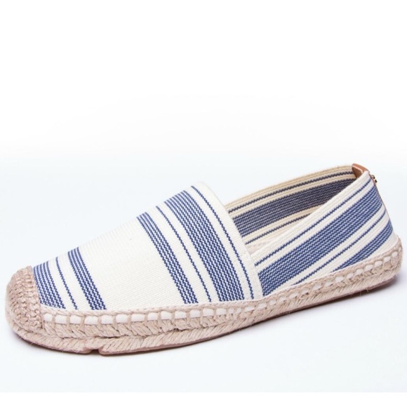 Tory Burch Shoes - Tory Burch Striped Elastic Espadrille